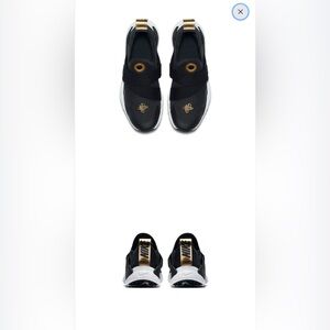 Nike Huarache Extreme Black with Gold Accents
